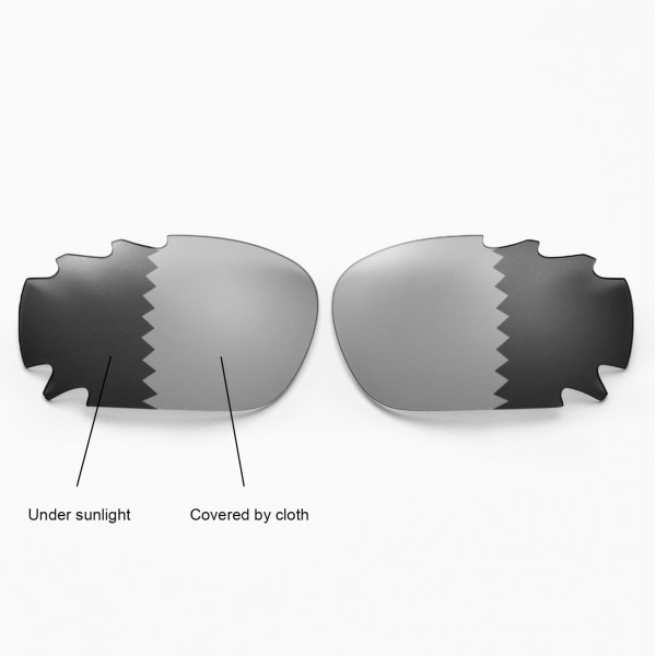 Walleva Polarized Transition/Photochromic Replacement Vented Lenses for ...
