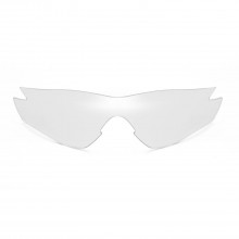 Walleva Clear Replacement Lenses for Oakley M2 (OO9212 Series) Sunglasses