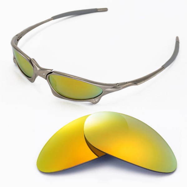 Walleva Replacement Lenses for Oakley Juliet Sunglasses - Multiple