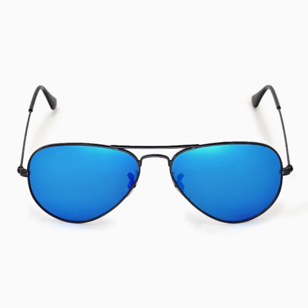 New Walleva Polarized Fire Red Ice Blue Lenses For Ray Ban Aviator Large Metal Rb3025 55mm New Walleva Polarized Fire Red Ice Blue Lenses For Ray Ban Aviator Large Metal Rb3025 55mm