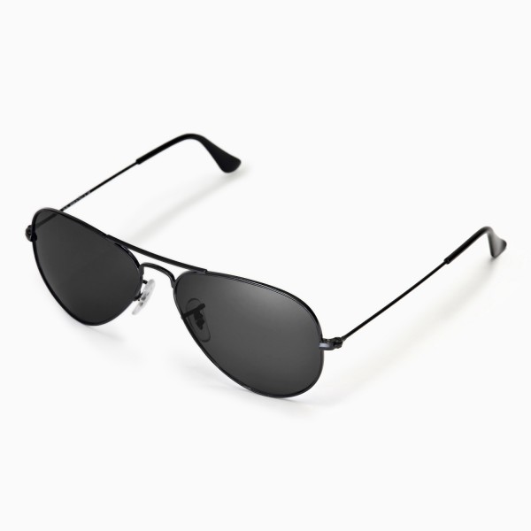 ray ban aviator 55mm black