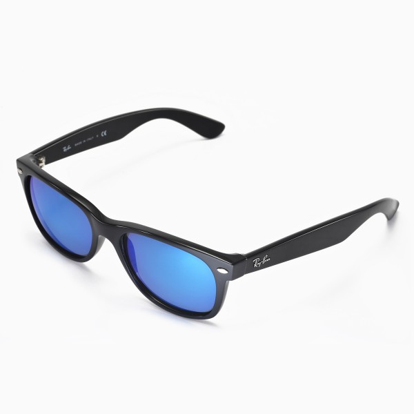 New Walleva Polarized Ice Blue Lenses For Ray Ban Wayfarer Rb2132 55mm Sunglasses