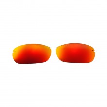 New Walleva Fire Red Polarized Replacement Lenses For Maui Jim Makaha Sunglasses