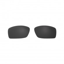 New Walleva Black Replacement Lenses For Oakley Square Wire II(OO4075 and OO6016 Series) Sunglasses