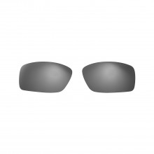 Walleva Titanium ISARC Polarized Replacement Lenses For Oakley Square Wire II (OO4075 and OO6016 Series) Sunglasses