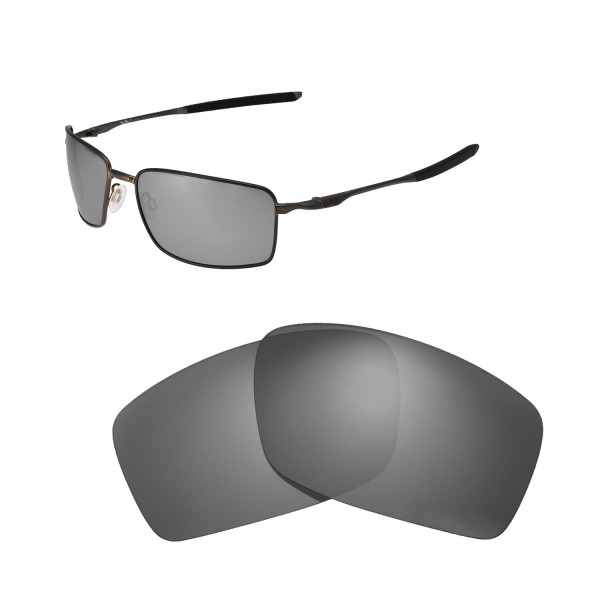 oakley square wire titanium