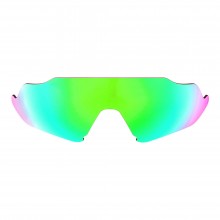 Walleva Emerald Polarized Replacement Lenses For Oakley Flight Jacket (OO9401 Series) Sunglasses