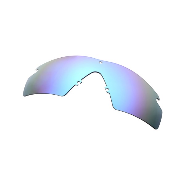 New Walleva Ice Blue Polarized Replacement Lenses For Oakley SI Industrial M  Frame 2.0 Strike Sunglasses