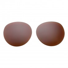 New Walleva Brown Polarized Replacement Lenses For Ray-Ban RB3647-N 51mm Sunglasses