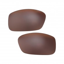Walleva Brown Mr.Shield Polarized Replacement Lenses For Ray-Ban RB3478 60mm Sunglasses