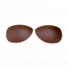 New Walleva Brown Polarized Replacement Lenses For Ray-Ban RB3362 Cockpit 56mm Sunglasses