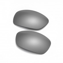 Walleva Titanium Mirror Coated Mr.Shield Polarized Replacement Lenses for Oakley Hijinx Sunglasses