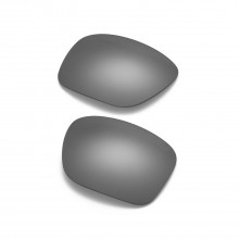 Walleva Titanium Mirror Coated Mr.Shield Polarized Replacement Lenses for Oakley Holbrook(OO9102 Series) Sunglasses