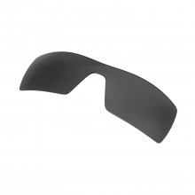 Walleva Black Mr.Shield Polarized Replacement Lenses For Oakley Oil Rig Sunglasses