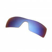 Walleva Ice Blue Mr.Shield Polarized Replacement Lenses For Oakley Oil Rig Sunglasses