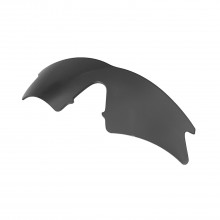 Walleva Black Mr.Shield Polarized Replacement Lenses for Oakley M Frame Sweep Sunglasses