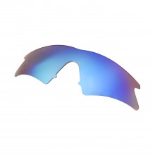 Walleva Mr.Shield Polarized Ice Blue Replacement Lenses for Oakley M Frame Sweep Sunglasses