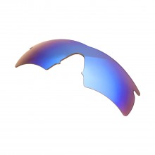 Walleva Mr.Shield Polarized Ice Blue Replacement Lenses for Oakley M Frame Hybrid Sunglasses