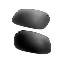 New Walleva Black Mr. Shield Polarized Replacement Lenses For Maui Jim Kanaha Sunglasses