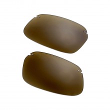 New Walleva Brown Mr. Shield Polarized Replacement Lenses For Maui Jim Kanaha Sunglasses