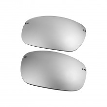 New Walleva Titanium Mr. Shield Polarized Replacement Lenses For Maui Jim Ho'okipa MJ407 Sunglasses