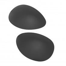 New Walleva Mr.Shield Black Polarized Replacement Lenses For Smith Serpico Sunglasses