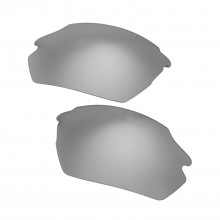Walleva Mr.Shield Titanium Polarized Replacement Lenses for Smith Parallel Max Sunglasses