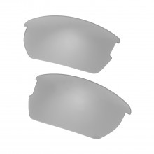 Walleva Mr.Shield Titanium Polarized Replacement Lenses for Oakley Wiley X Valor Sunglasses