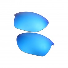 Walleva Ice Blue Mr. Shield Polarized Replacement Lenses For Oakley Unstoppable(OO9191 Series) Sunglasses