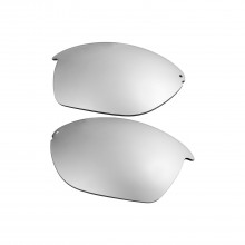 Walleva Titanium Mr. Shield Polarized Replacement Lenses For Oakley Unstoppable(OO9191 Series) Sunglasses