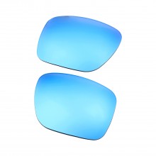 Walleva Ice Blue Mr. Shield Polarized Replacement Lenses For Oakley Holbrook XL(OO9417 Series) Sunglasses