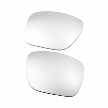 Walleva Titanium Mr. Shield Polarized Replacement Lenses For Oakley Holbrook XL (OO9417 Series) Sunglasses