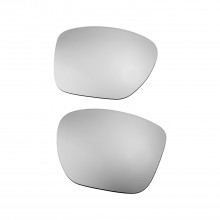 Walleva Titanium Mr. Shield Polarized Replacement Lenses For Oakley TwoFace XL (OO9350 Series) Sunglasses