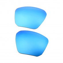 Walleva Ice Blue Mr. Shield Polarized Replacement Lenses For Oakley Targetline (OO9397 Series) Sunglasses