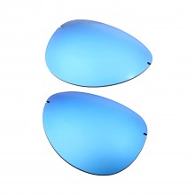 Walleva Ice Blue Mr. Shield Polarized Replacement Lenses For Oakley Tailpin(OO4086 Series) Sunglasses
