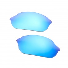 New Walleva Ice Blue Mr. Shield Polarized Replacement Lenses For Smith Optics Parallel Sunglasses