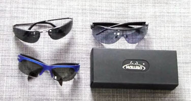 Review: Walleva WSG108+WSG002 Fire Red Sunglasses 