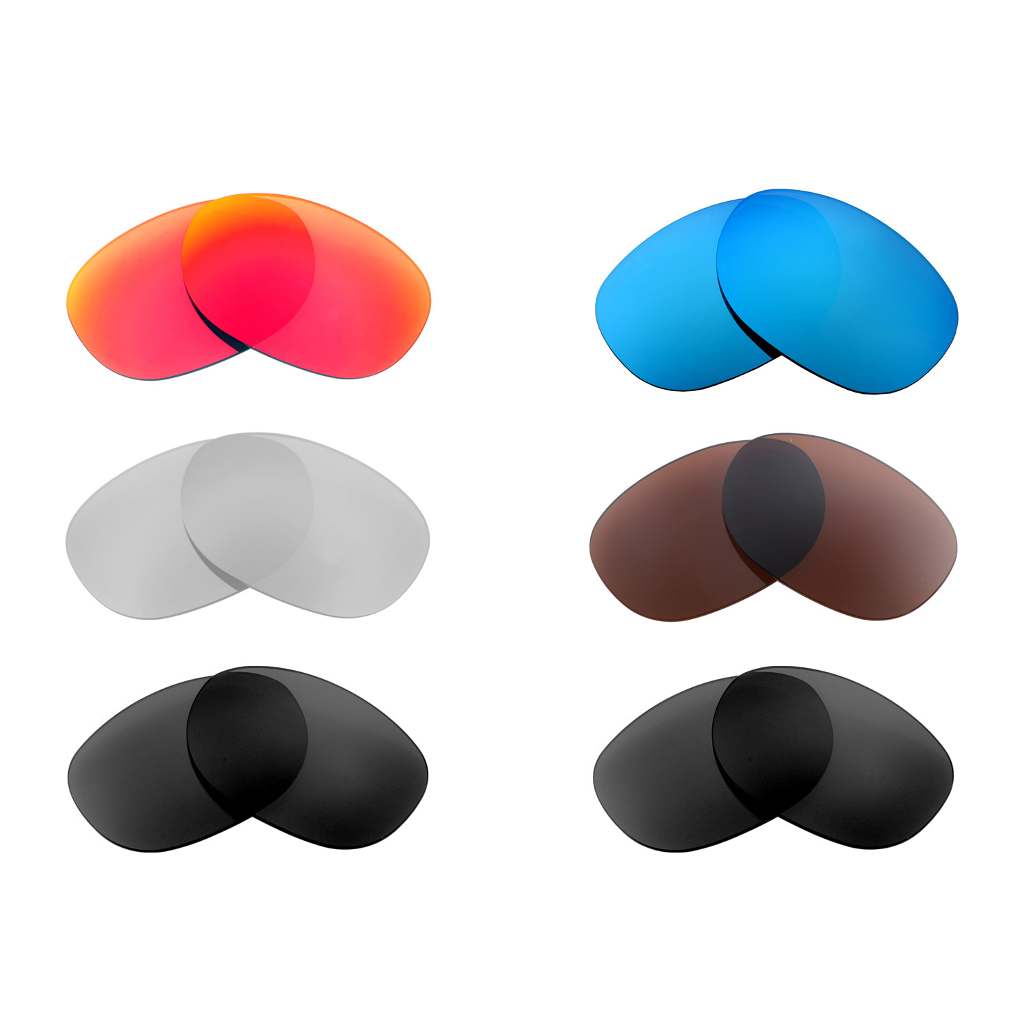 Multiple Options New Walleva Replacement Lenses For Maui Jim Sugar Beach