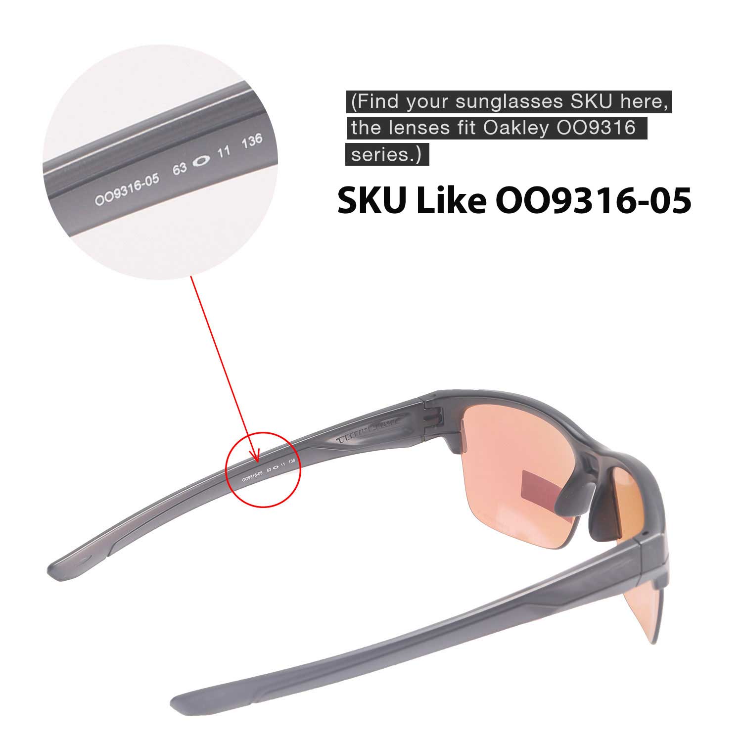 New Walleva Titanium Polarized Replacement Lenses For Oakley Thinlink