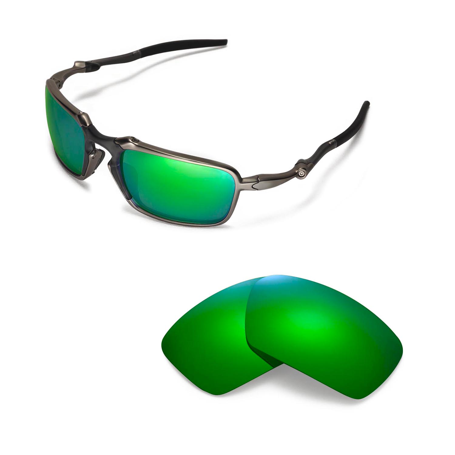 New Walleva Polarized Emerald 