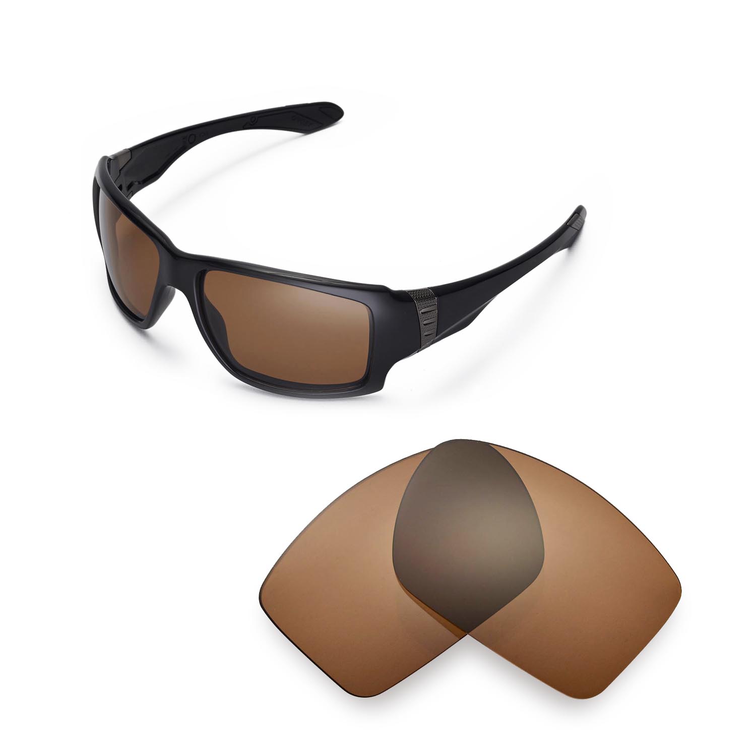 New Walleva Polarized Brown Replacement 