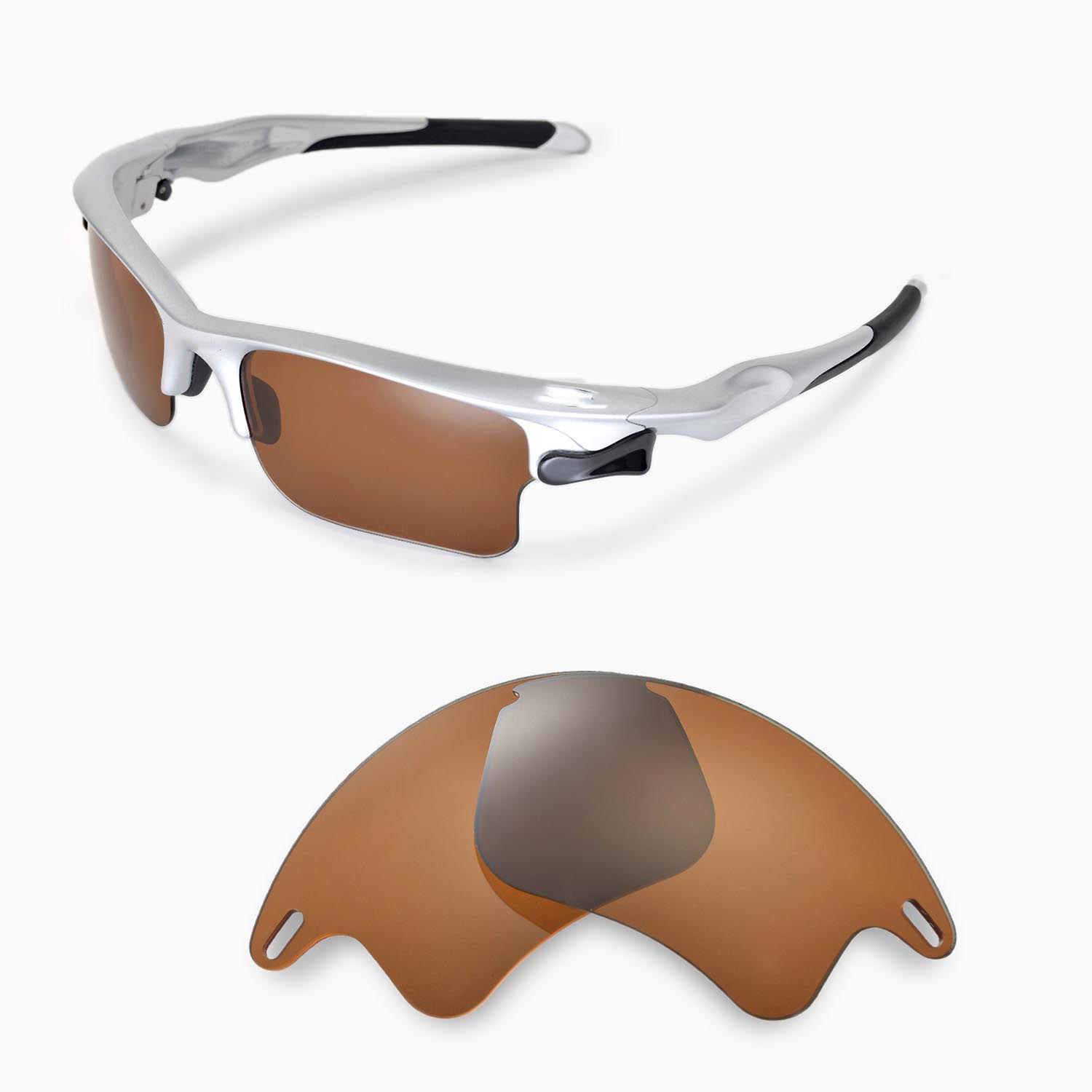 oakley fast jacket lenses polarized