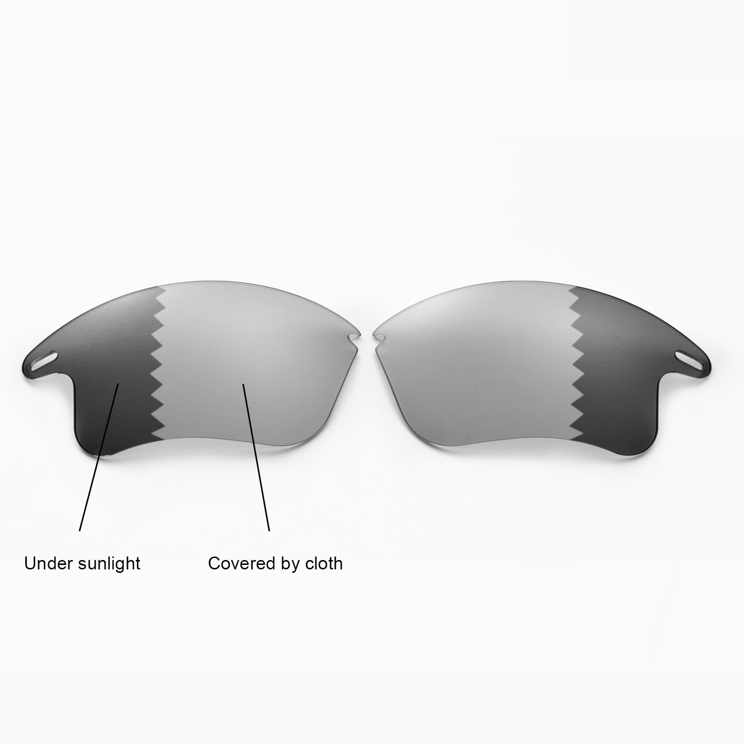 New Walleva Polarized Transition/Photochromic Lenses For Oakley Fast ...