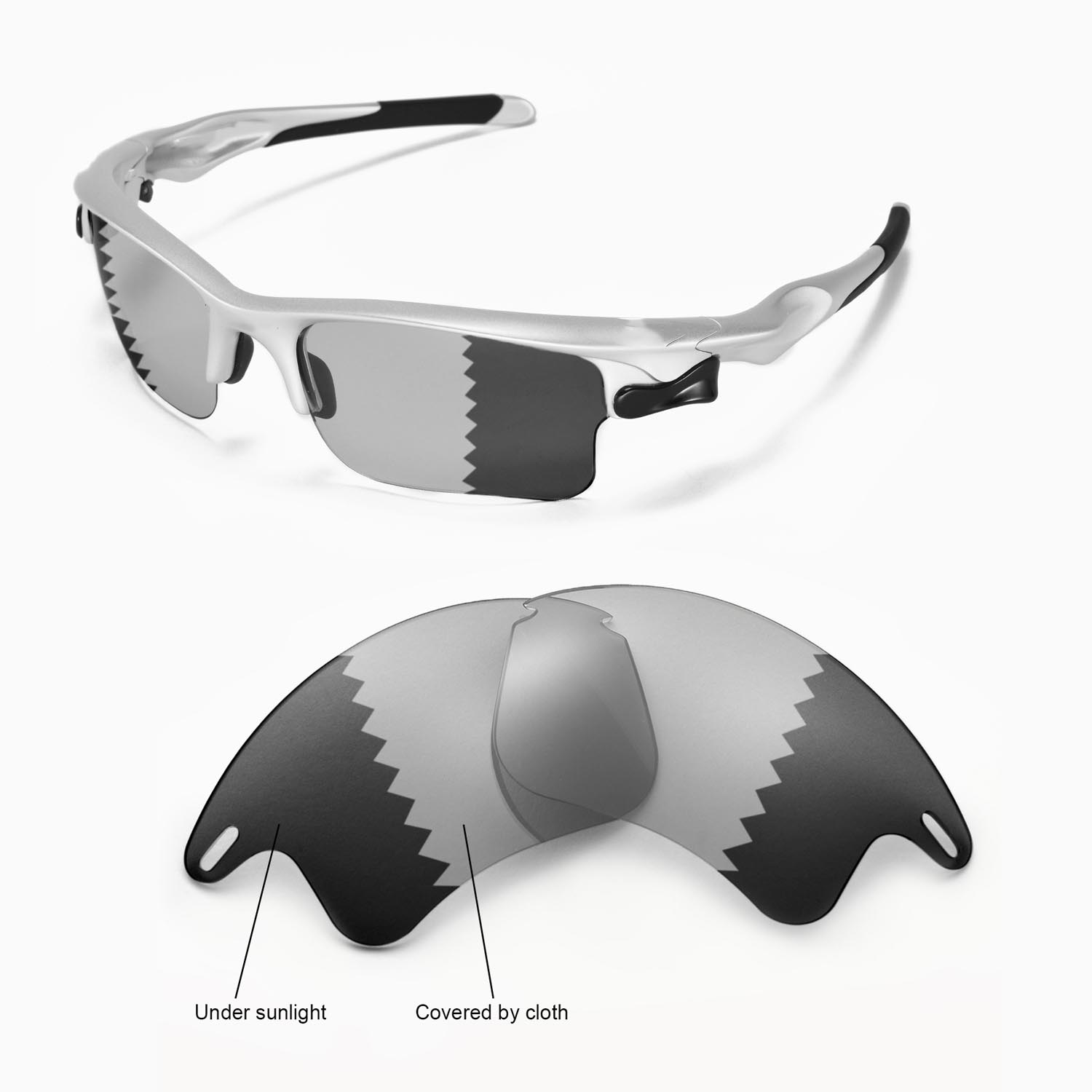 oakley fast jacket lenses