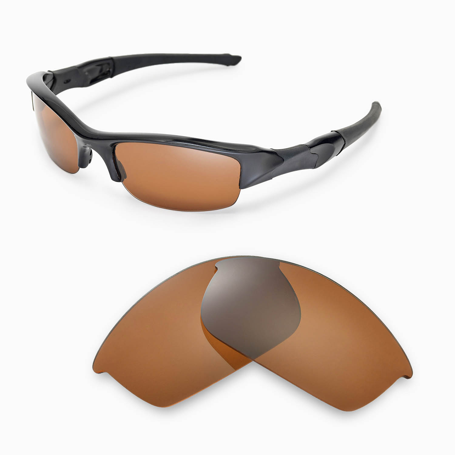 how to replace oakley flak jacket lenses