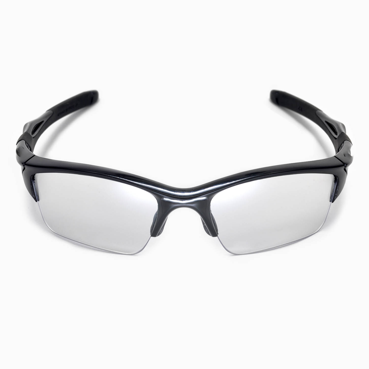 oakley half jacket clear lenses