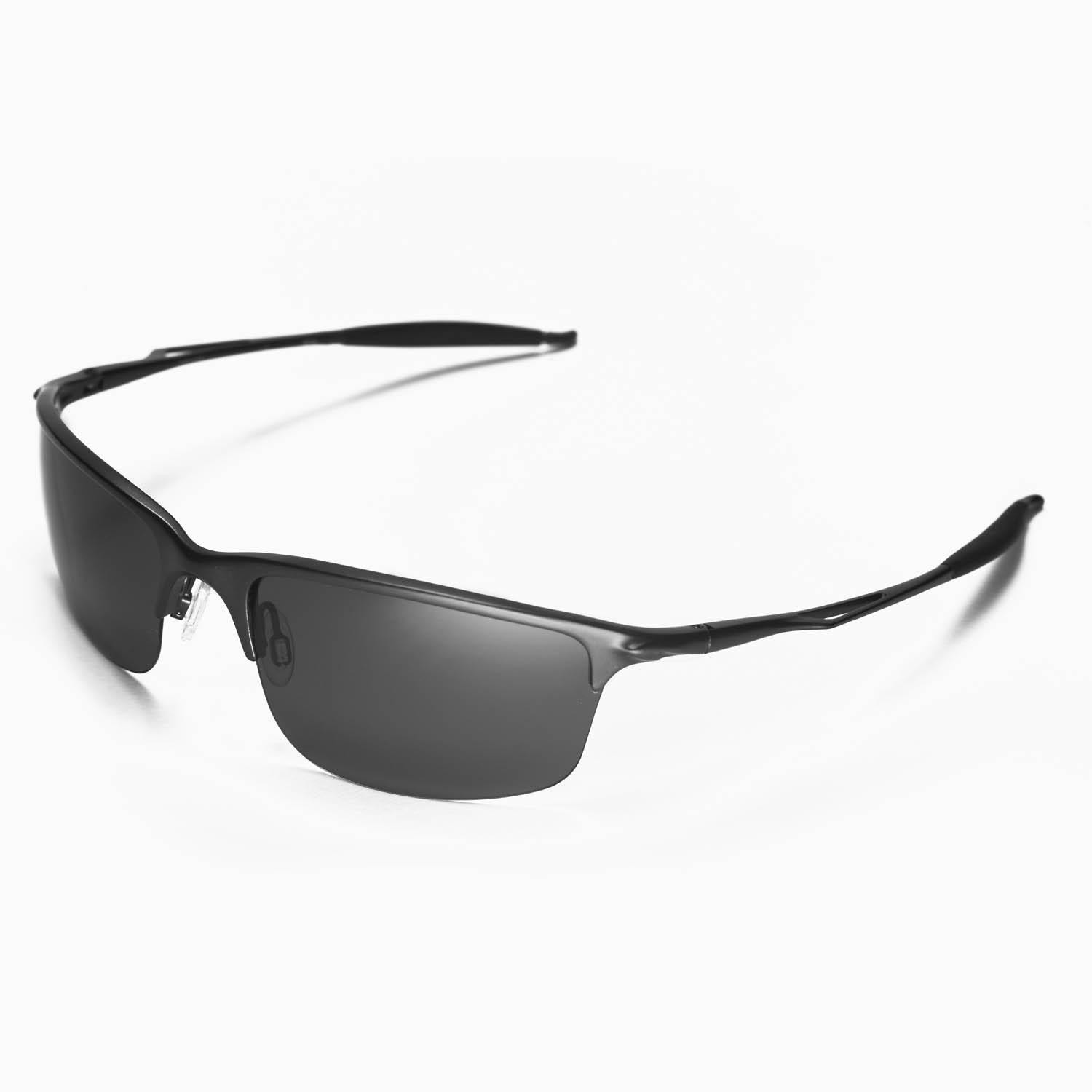 New Walleva Polarized Black Replacement Lenses For Oakley  