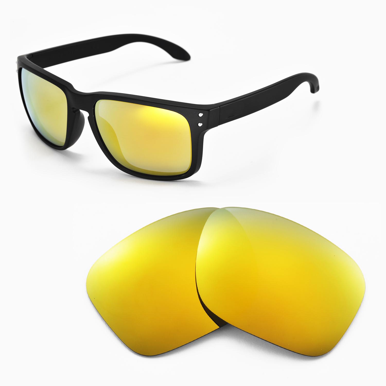 oakley holbrook gold lenses