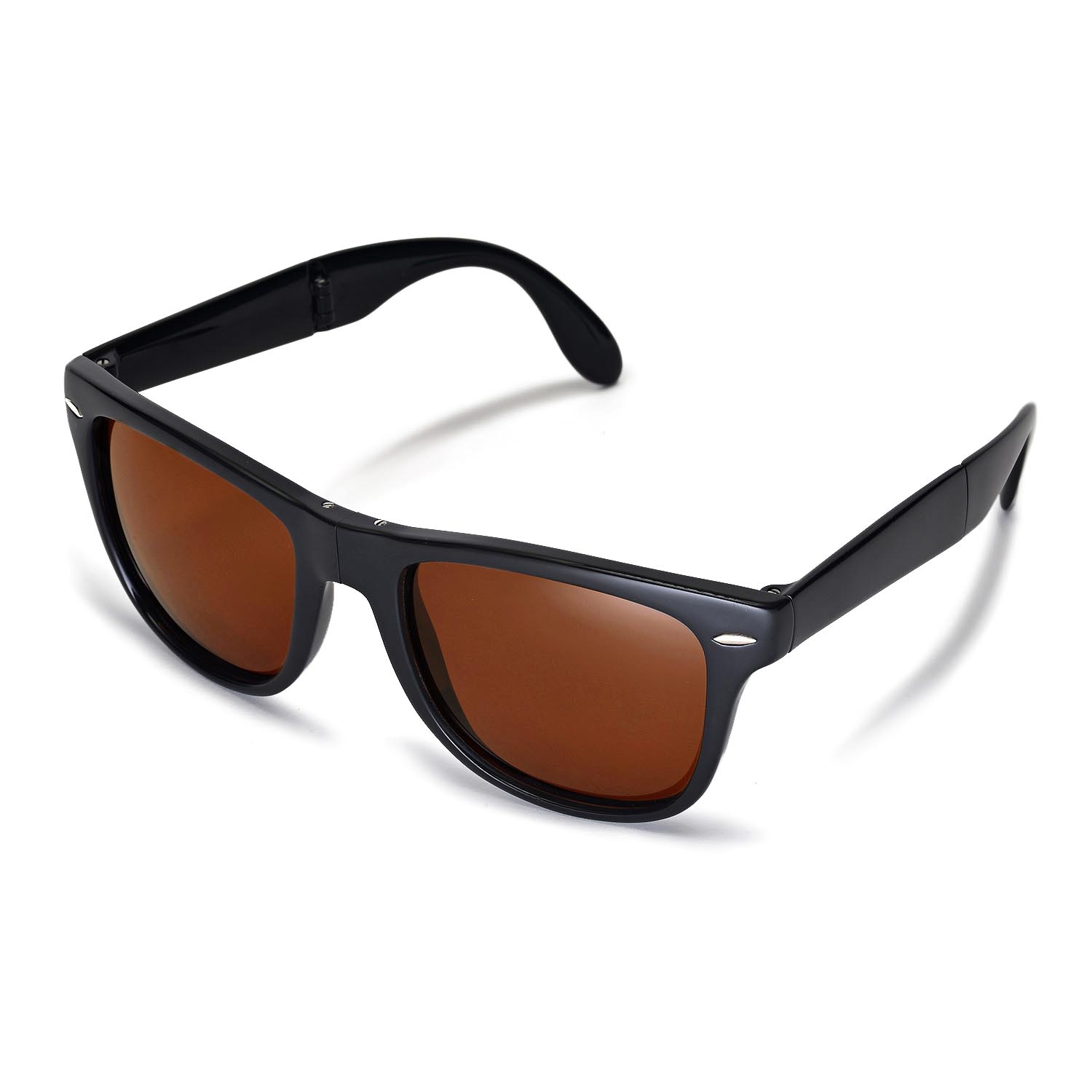 New Walleva Polarized Brown Lenses For Ray-Ban Wayfarer