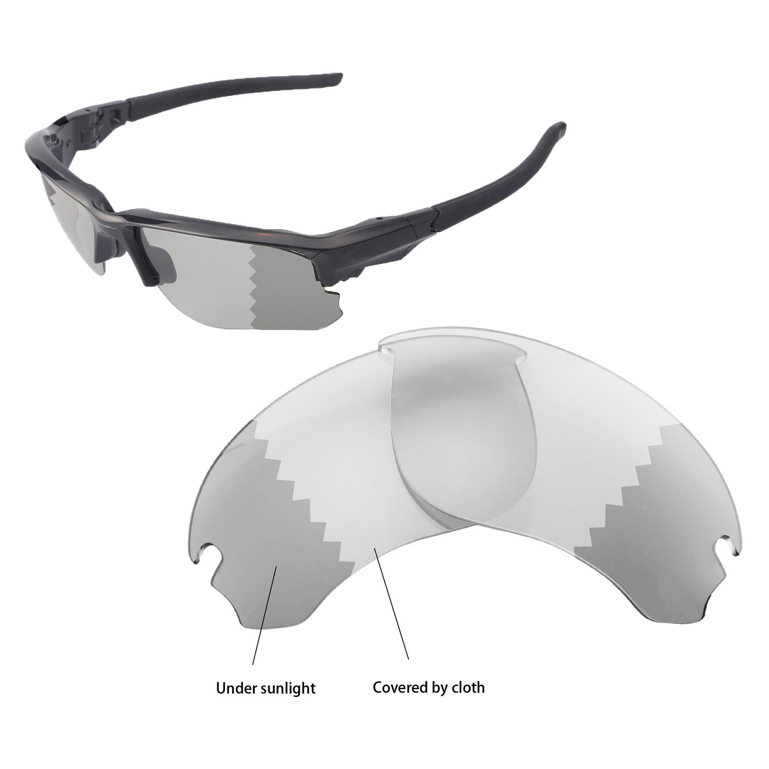 oakley flak draft replacement lenses